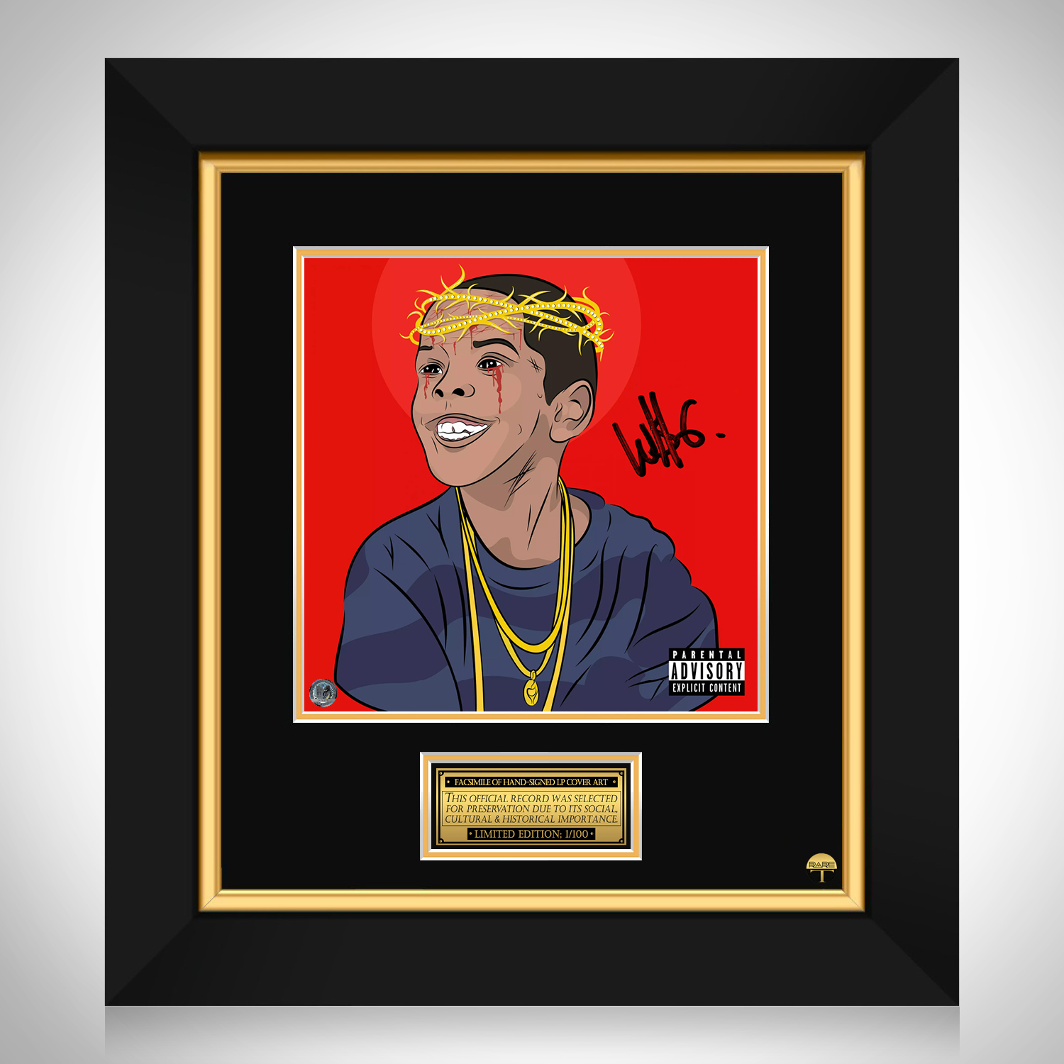 Westside Gunn - Flygod LP Cover Limited Signature Edition Custom